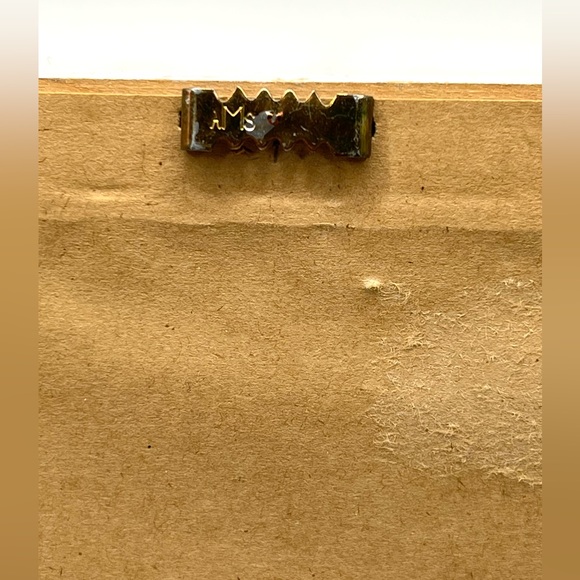 VTG Melissa McLeod TRUST Print in White Wood Distressed Frame 10x10 in - Picture 13 of 14